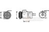 VAN WEZEL 4300K403 Compressor, air conditioning